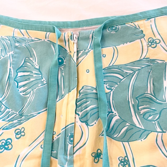 Lilly Pulitzer | Vintage Mini Skirt Fish Print - Picture 3 of 6